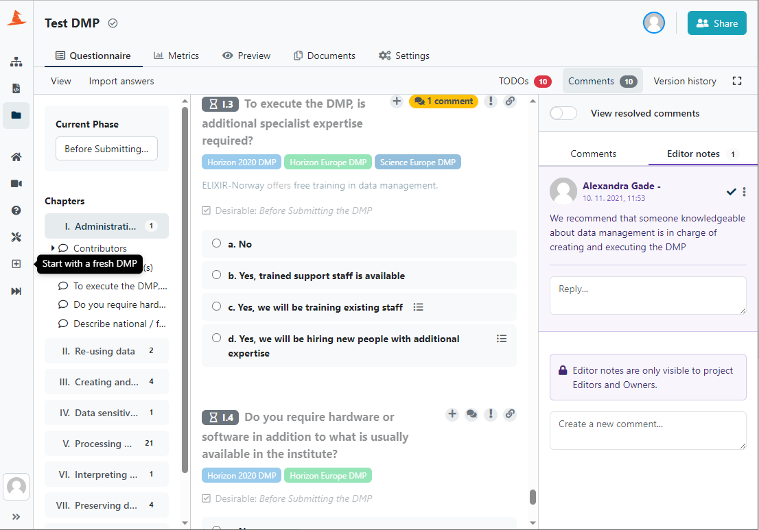 Specific comments can be viewed under Editor's Notes